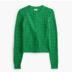 J. Crew Vibrant Green Women's Cardigan